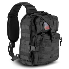 EDC Range Bag - Pistol Sling Bag Backpack (14 Liter) (Product Color: Black)